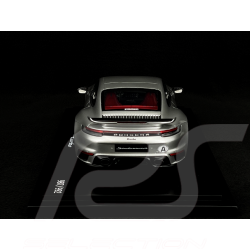 Porsche 911 Turbo Type 992 First Turbo Sonderwunsch GT Silber 1/18 Spark WAP0211620STFT