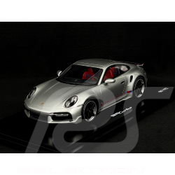 Porsche 911 Turbo Type 992 First Turbo Sonderwunsch GT Silber 1/18 Spark WAP0211620STFT