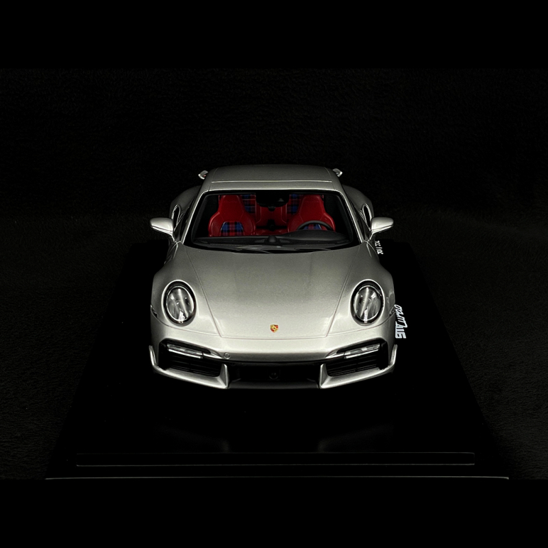 Porsche 911 Turbo Type 992 First Turbo Sonderwunsch GT Silver 1/18