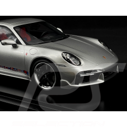 Porsche 911 Turbo Type 992 First Turbo Sonderwunsch GT Silver 1/18 Spark WAP0211620STFT