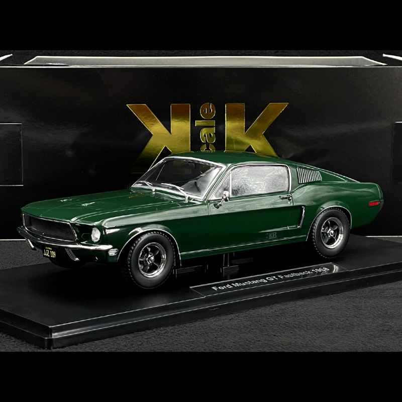 Voiture FORD MUSTANG GT390 1968 du Film Bullitt au 1/43 avec