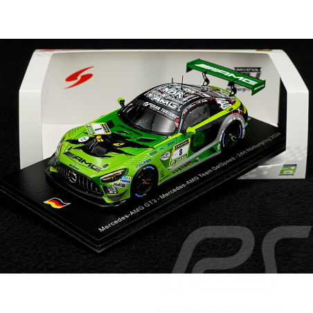 Mercedes-AMG GT3 Evo n°8 24h Nürburgring 2024 1:43 Spark SG943
