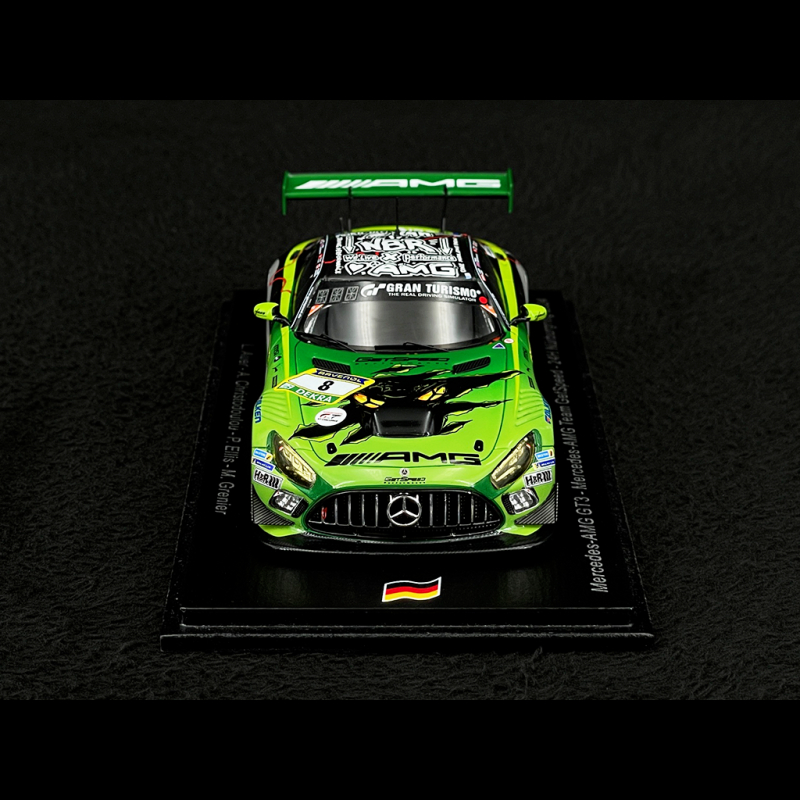 Mercedes-AMG GT3 Evo n°8 24h Nürburgring 2024 1:43 Spark SG943