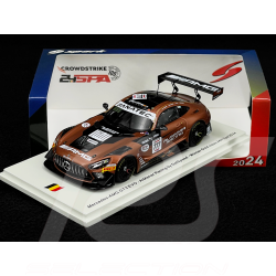 Mercedes-AMG GT3 Evo n°777 Vainqueur 24h Spa 2024 1/43 Spark SB784