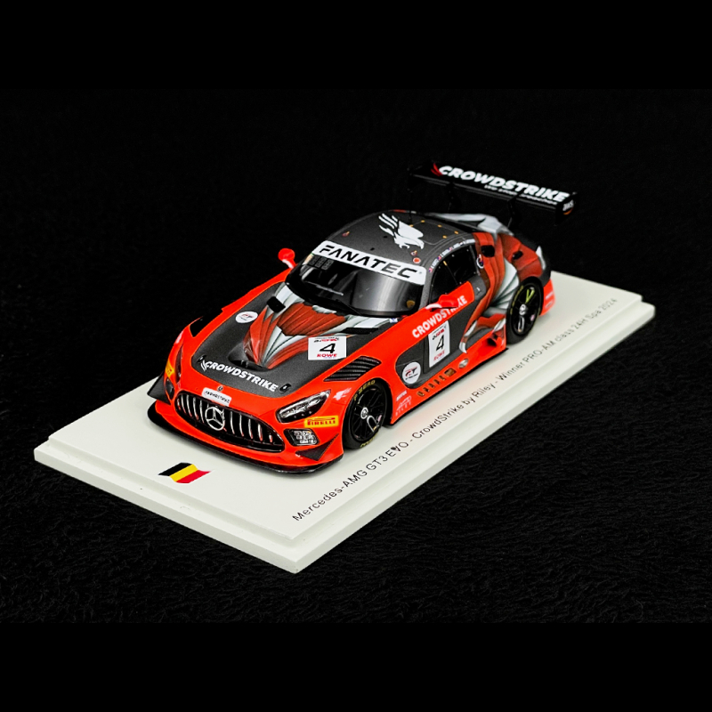 Mercedes-AMG GT3 Evo n°4 Winner 24h Spa 2024 1:43 Spark SB804