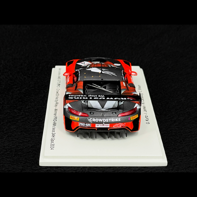 Mercedes-AMG GT3 Evo n°4 Winner 24h Spa 2024 1:43 Spark SB804