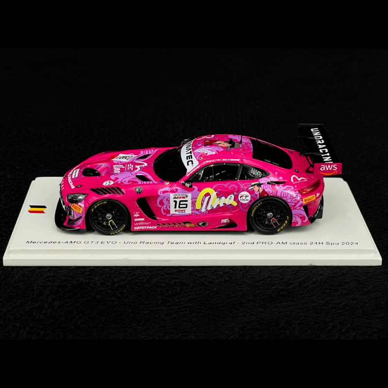Mercedes-AMG GT3 Evo n°16 24h Spa 2024 1:43 Spark SB811