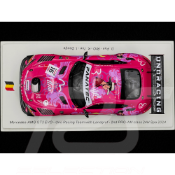 Mercedes-AMG GT3 Evo n°16 24h Spa 2024 1:43 Spark SB811
