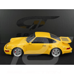 Porsche 911 Turbo S Lightweight Coupé Type 964 1993 Jaune Vitesse 1/12 GT Spirit GT948