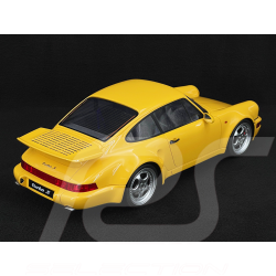 Porsche 911 Turbo S Lightweight Coupé Type 964 1993 Jaune Vitesse 1/12 GT Spirit GT948