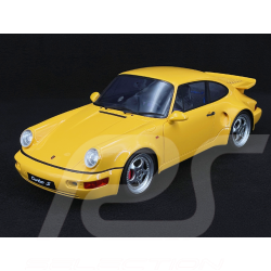Porsche 911 Turbo S Lightweight Coupé Type 964 1993 Jaune Vitesse 1/12 GT Spirit GT948