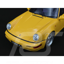 Porsche 911 Turbo S Lightweight Coupé Type 964 1993 Jaune Vitesse 1/12 GT Spirit GT948