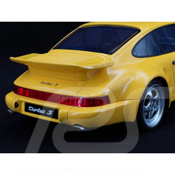 Porsche 911 Turbo S Lightweight Coupé Type 964 1993 Jaune Vitesse 1/12 GT Spirit GT948