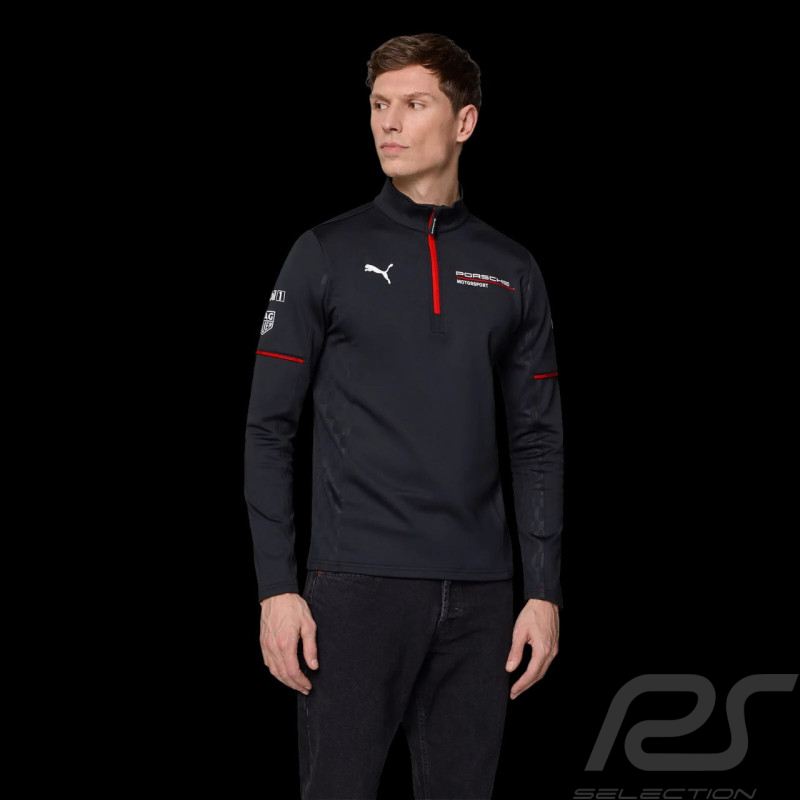 Porsche Jacke Midlayer Motorsport 6 Schwarz – Herren – 701232119-001