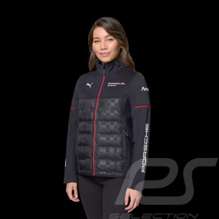 Veste Porsche Hybride Motorsport 6 Femme Noire – 701232125-001