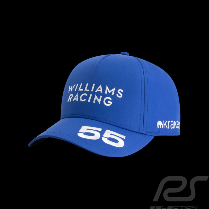 Casquette Williams Racing Carlos Sainz 2025 n°55 Bleue – 701231866