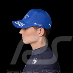 Williams Racing Hat Carlos Sainz 2025 n°55 Blue – 701231866 Williams Racing Hat Carlos Sainz 2025 n°55 Blue – 701231866