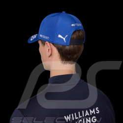 Williams Racing Hat Carlos Sainz 2025 n°55 Blue – 701231866 Williams Racing Hat Carlos Sainz 2025 n°55 Blue – 701231866