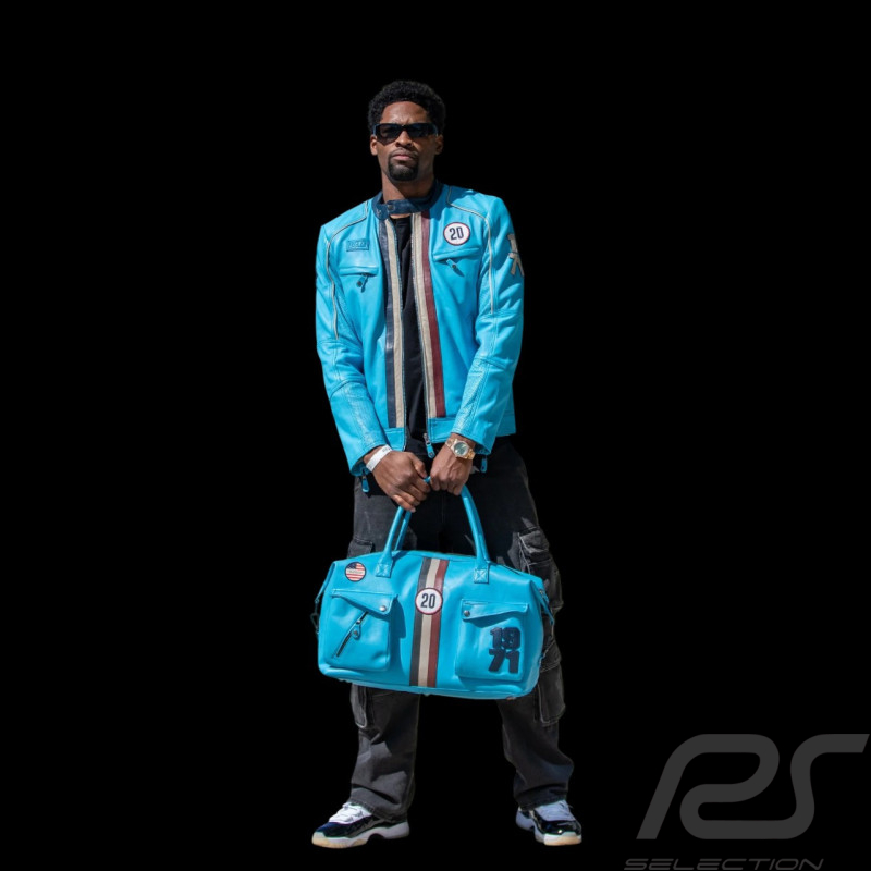 Duo Steve McQueen Veste Liam + Sac 48H Nordic Blue – 27671-0611 / 27662-0611