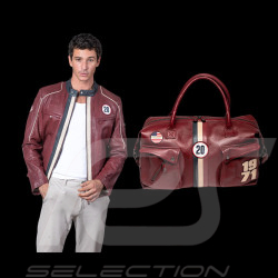 Duo Steve McQueen Veste Liam + Sac 48H Dark Red – 27671-4010 / 27662-4010