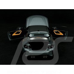 BMW M2 G87 2023 Gris mat 1/18 Minichamps 110023121
