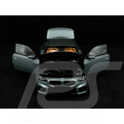 BMW M2 G87 2023 Gris mat 1/18 Minichamps 110023121