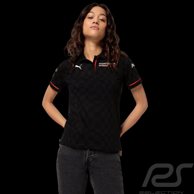 Porsche Polo Motorsport 6 Damen Schwarz – 701232124-001
