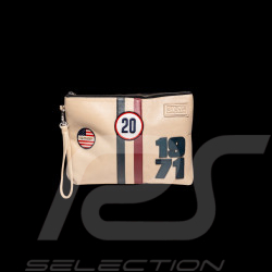 Duo Steve McQueen Veste Jutta + Pochette Jim 6 Écru – 27670 / 27660-2574