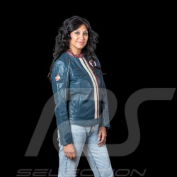 Duo Steve McQueen Veste Jutta + Pochette Jim 6 Bleu Royal – 27674-0012 / 27660-0012