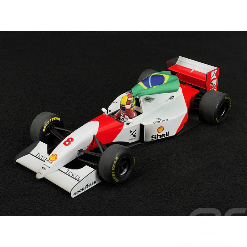 Ayrton Senna McLaren Ford MP4/8 n°8 Vainqueur GP Australie 1993 1/18 Minichamps 540933838