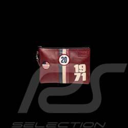 Steve McQueen Women’s Set – Jutta Jacket + Jim 6 Pouch Dark Red – 27674-4010 / 27660-4010