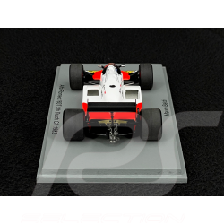 Alfa Romeo 183T F1 V8 Turbo N °23 5ème GP Pays-bas 1988 1/43 Spark S8805