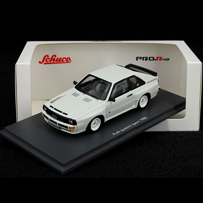 Audi Sport Quattro 1985 Blanc Alpin 1/43 Schuco 43U00099