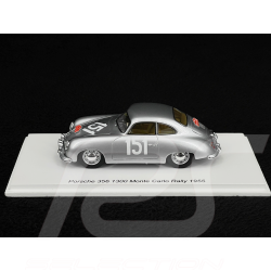 Porsche 356 1300 N°151 Rallye Monte Carlo 1955 1/43 Spark S6135