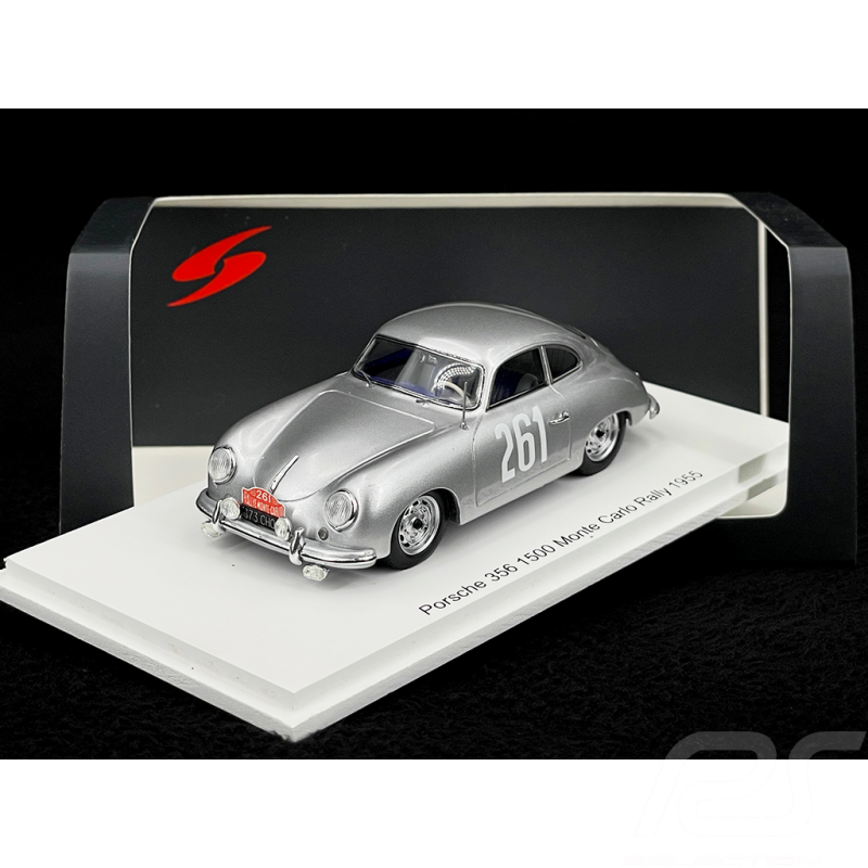 Porsche 356 1300 N°261 Rallye Monte Carlo 1955 1/43 Spark S6139