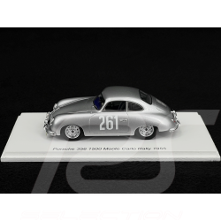 Porsche 356 1300 N°261 Rallye Monte Carlo 1955 1/43 Spark S6139