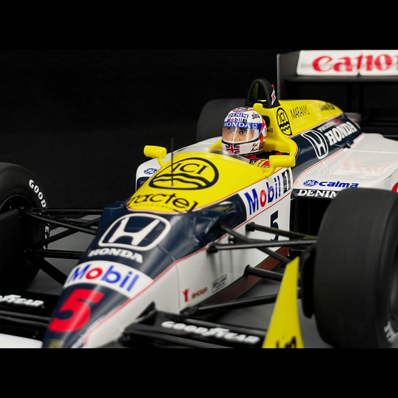 Nigel Mansell Williams FW11B Honda n°5 Winner British GP 1987 1:18