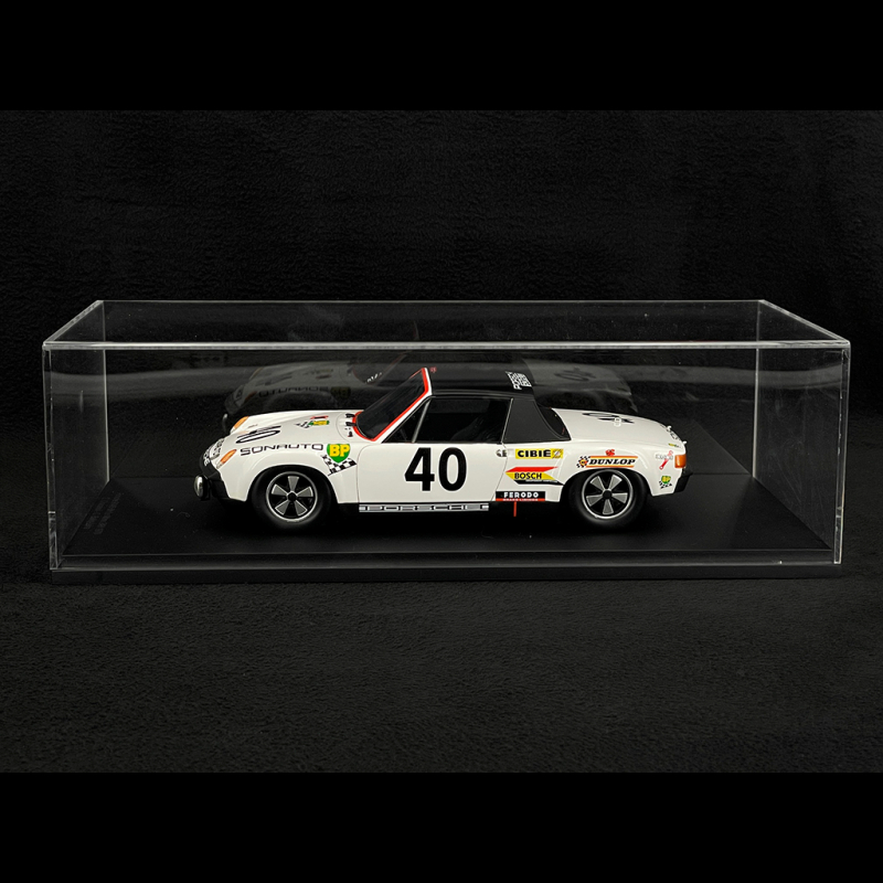 Porsche 550 /4 RS 1500 Spyder N° 41 24h Le Mans 1954 Hermann 1/43 Spark