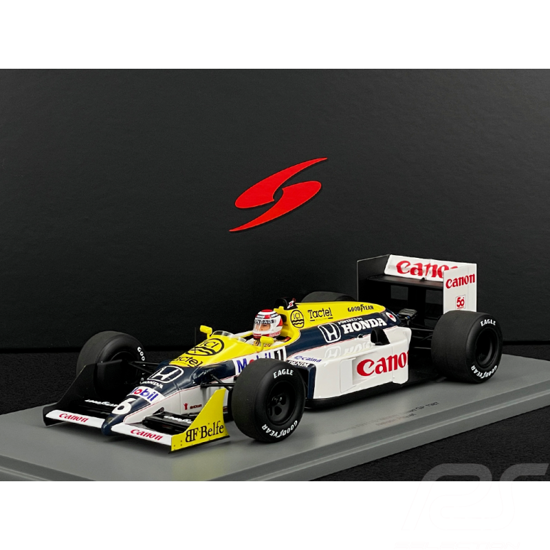 Nelson Piquet Williams FW11B n°6 Sieger GP Italien 1987 1:18 Spark 18S739