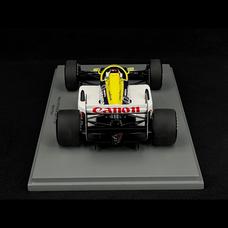 Nelson Piquet Williams FW11B n°6 Winner Italian GP 1987 1:18 Spark