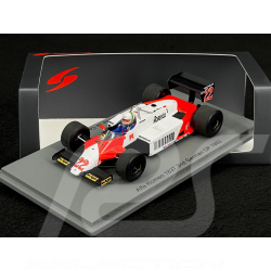 Alfa Romeo 183T F1 V8 Turbo N °22 2ème GP Allemagne 1988 1/43 Spark S8804