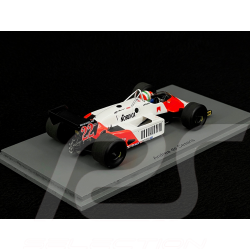 Alfa Romeo 183T F1 V8 Turbo N °22 2ème GP Allemagne 1988 1/43 Spark S8804