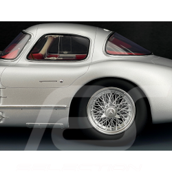 Mercedes-Benz 300 SLR Uhlenhaut Coupé 1955 Argent Métallisé 1/12 Schuco 450052700