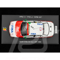 BMW 318i N °5 3. 24H Spa 1994 Grau 1/43 Spark SB677
