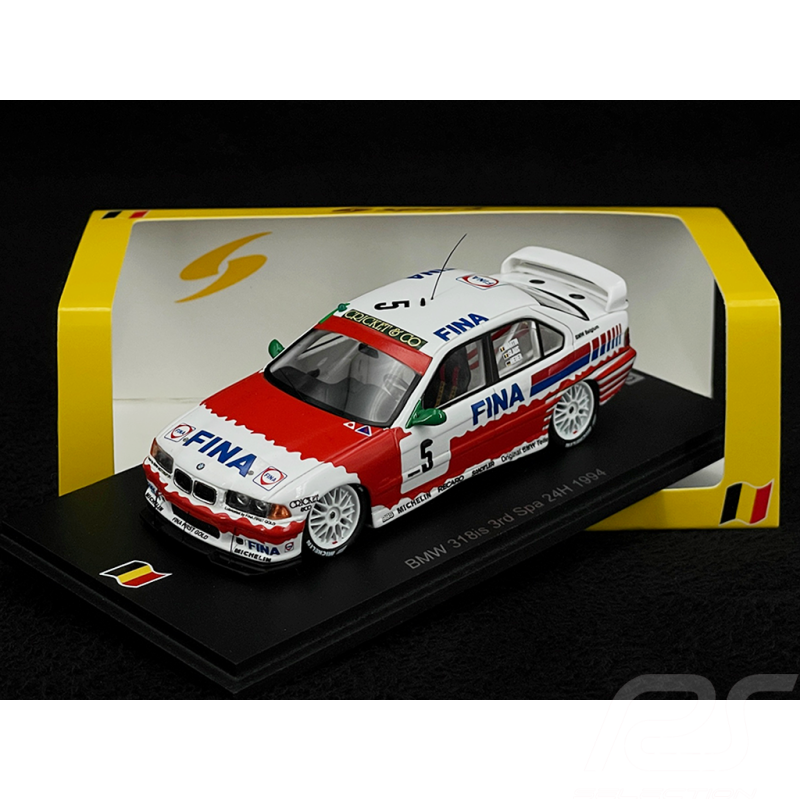 BMW 318i N °5 3rd 24H Spa 1994 Grey 1/43 Spark SB677