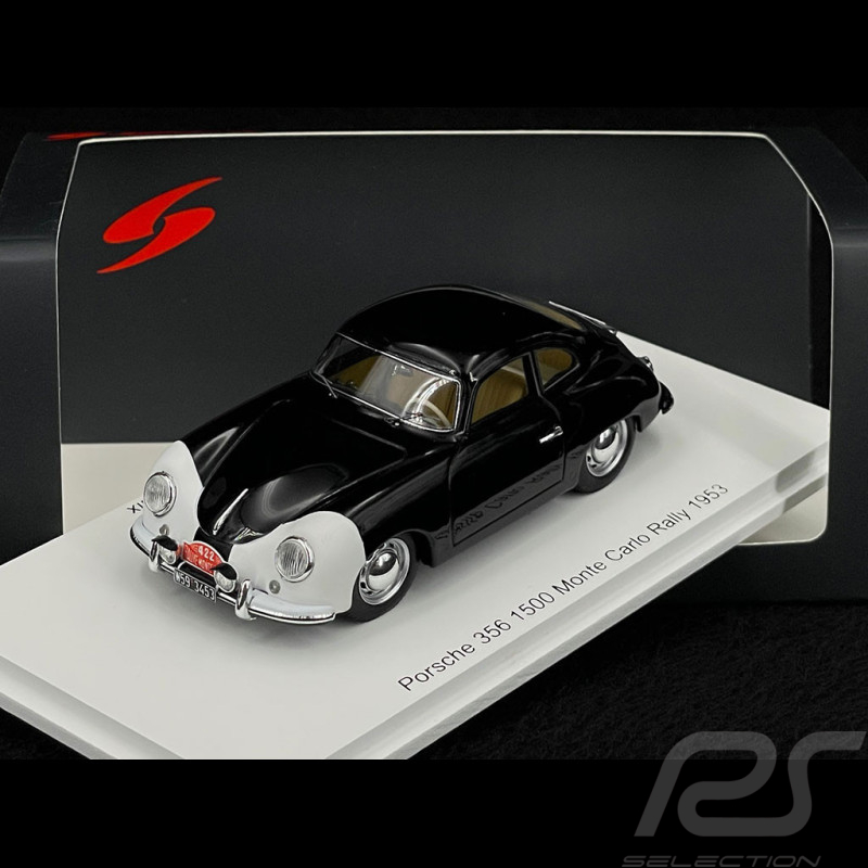 Porsche 356 1500 N °422 Rallye Monte Carlo 1953 1/43 Spark S6133