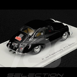 Porsche 356 1500 N °422 Rallye Monte Carlo 1953 1/43 Spark S6133