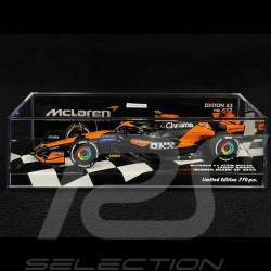 Lando Norris McLaren MCL38 n°4 Winner Miami GP 2024 1:43 Minichamps 537244404