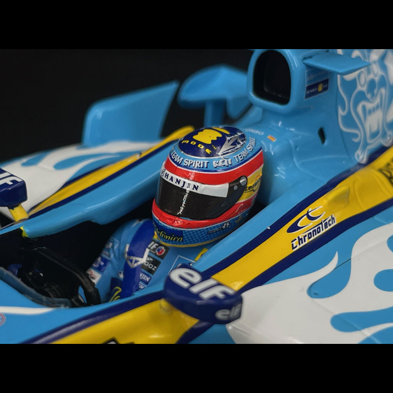 Minichamps 1:18 Fernando Alonso Renault R25 #5 2nd Bélgica GP fórmula 1