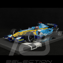 Fernando Alonso Renault R25 n°5 2ème GP Belgique 2005 1/18 Minichamps 117051605